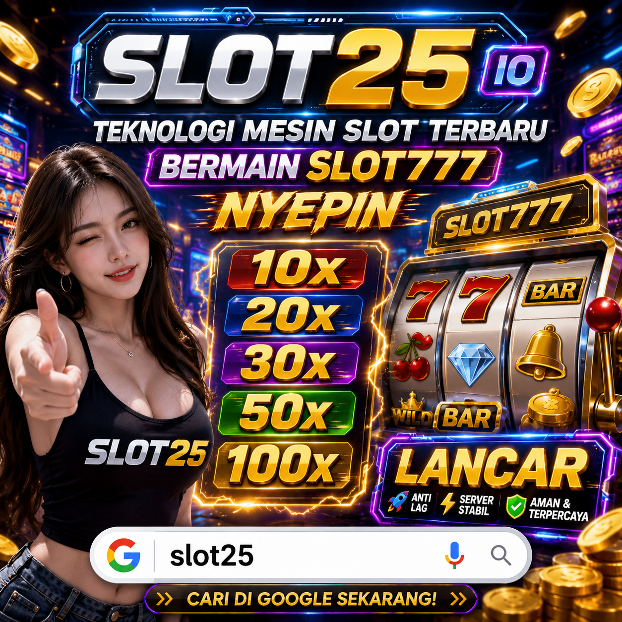 Slot25 Io Teknologi Mesin Slot Terbaru Bermain Slot777 Nyepin 10x,20x,30x,50x,100x Lancar - West One Entertainment